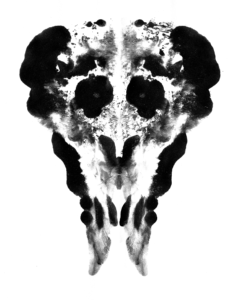 Mental illness Rorschach ink blot
